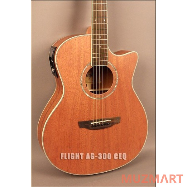 Flight AG-300 CEQ NS Электроакустическая гитара