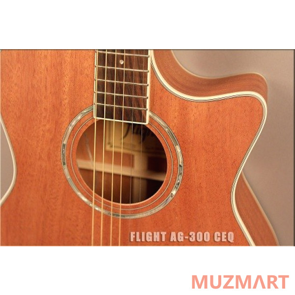 Flight AG-300 CEQ NS Электроакустическая гитара