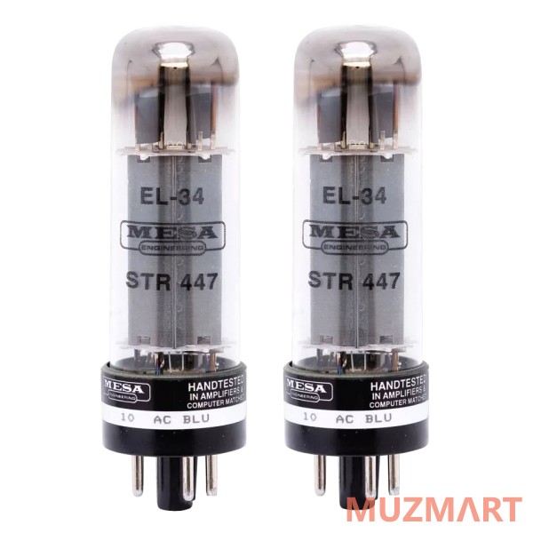 Mesa Boogie EL-34 STR 447 VACUUM (TUBE DUET) Лампы для комбо