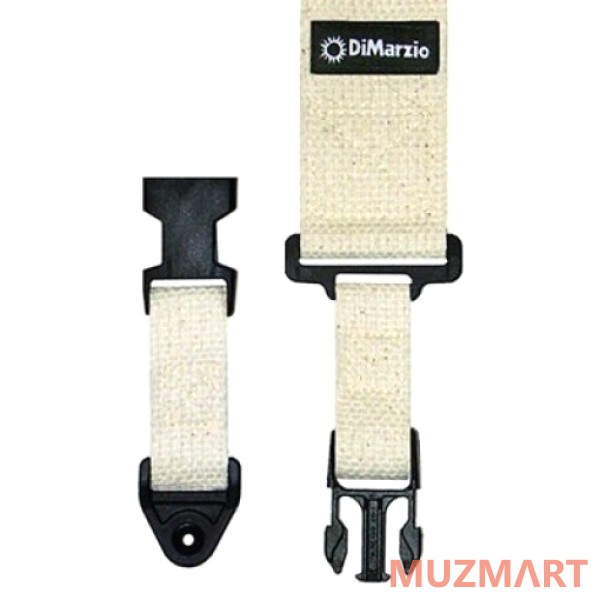 DiMarzio COTTON CLIPLOCK STRAP 2 INCH NATURAL DD2200CN Гитарный ремень