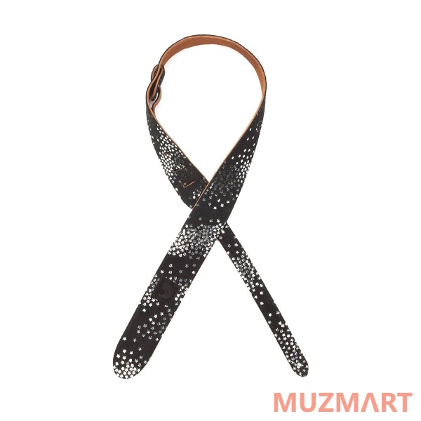 Planet Waves 2' Suede with Silver Screened Star Print Ремень замша с рисунком `звезды`