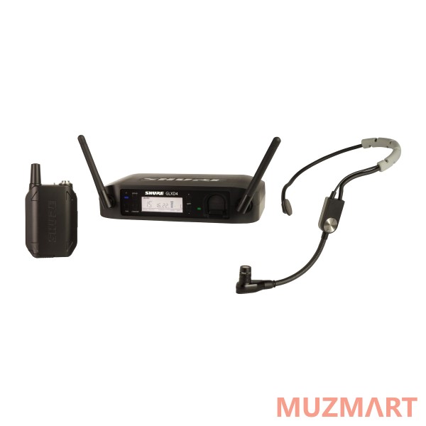 Shure GLXD14E/SM35 Цифровая радиосистема с головным микрофоном SM35