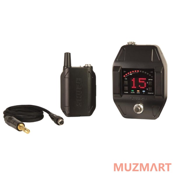 Shure GLXD16E Z2 2.4 GHz Цифровая гитарная радиосистема с поясным передатчиком GLXD1