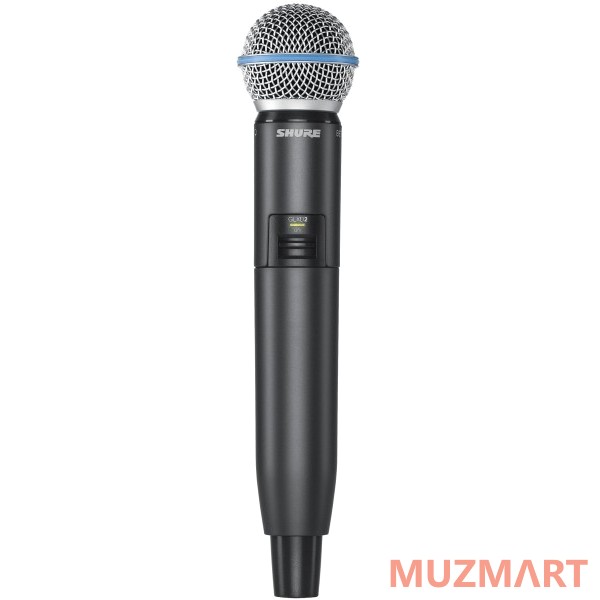 Shure GLXD2/B58 Z2 2.4 GHz Ручной передатчик для цифровых радиосистем
