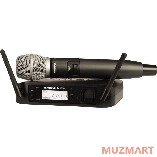 Shure GLXD24E/SM86 Z2 2.4 GHz Цифровая вокальная радиосистема с ручным передатчиком SM86
