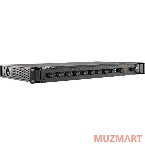 Shure SCM820E 8-ми канальный цифровой автоматический микрофонный микшер