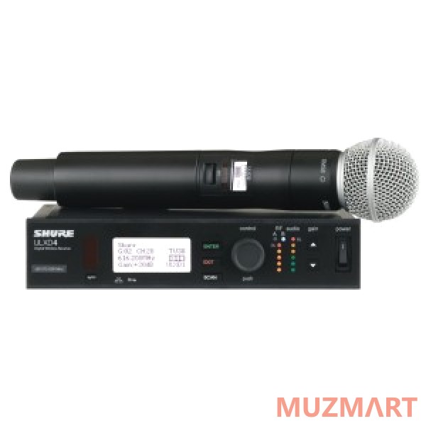 Shure ULXD24E/SM58 K51 Цифровая радиосистема с ручным передатчиком SM58