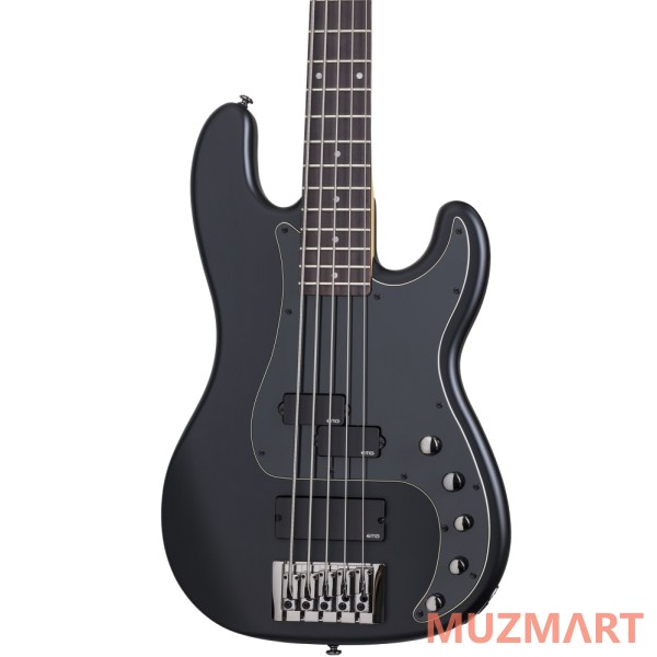 Schecter DIAMOND-P CUSTOM-5 A SBK Бас-гитара 5-ти струнная