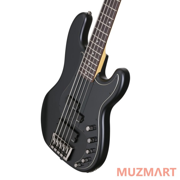 Schecter DIAMOND-P CUSTOM-5 A SBK Бас-гитара 5-ти струнная