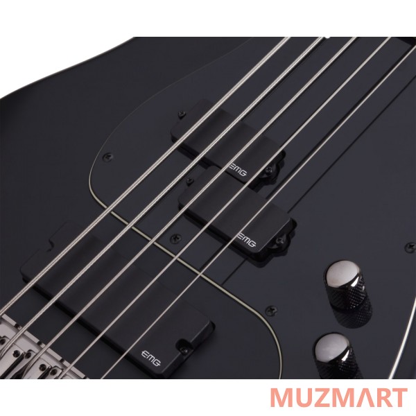 Schecter DIAMOND-P CUSTOM-5 A SBK Бас-гитара 5-ти струнная