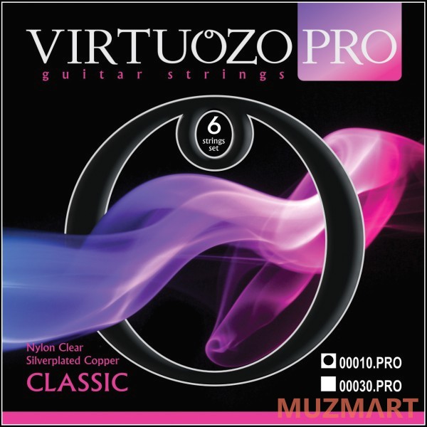 Virtuozo 00010.PRO Струны для классической гитары, посеребренная медь