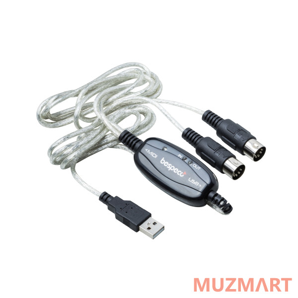 Bespeco BMUSB100 Аудиоинтерфейс  USB-MIDI