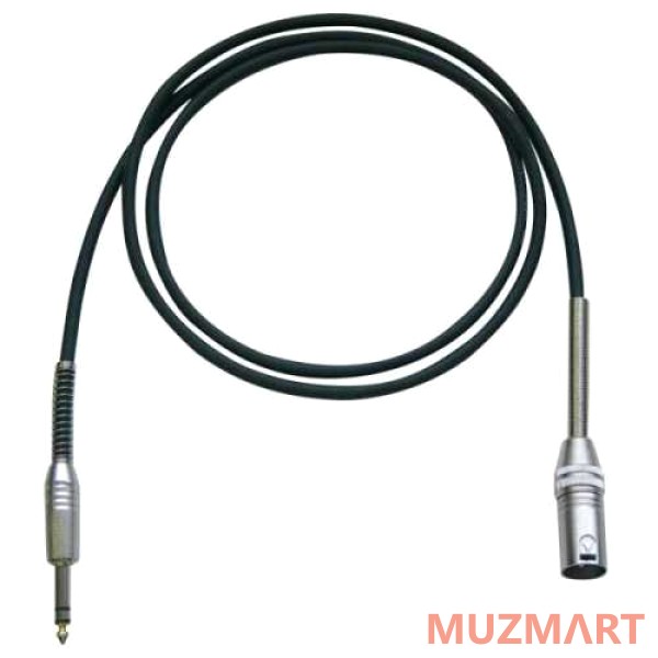 Bespeco IROMS900P Микрофонный кабель XLR3MXM-JACK 6.3 stereo