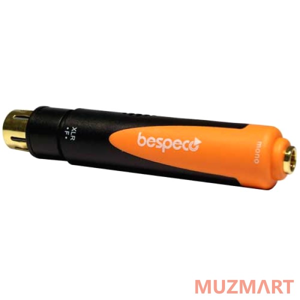 Bespeco SLAD120 Переходник XLR3F / 6.3mm mono jack F