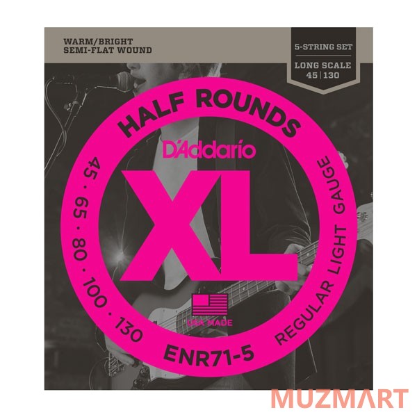 D'Addario ENR71-5 Струны для бас-гитары