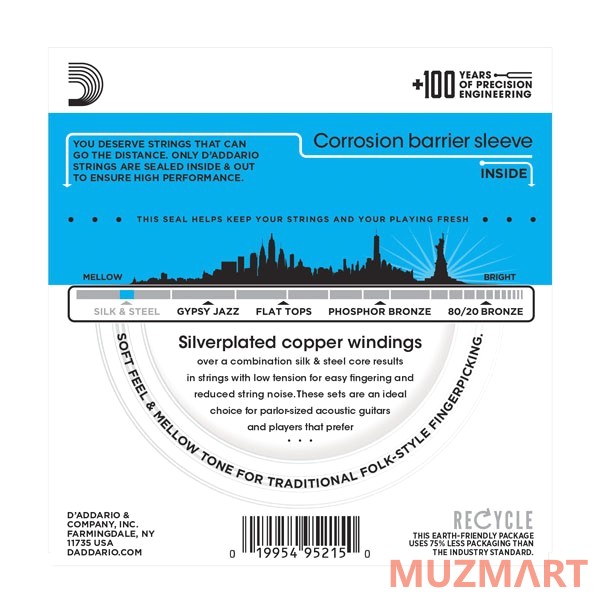 D'Addario EJ35 Струны для акустической гитары