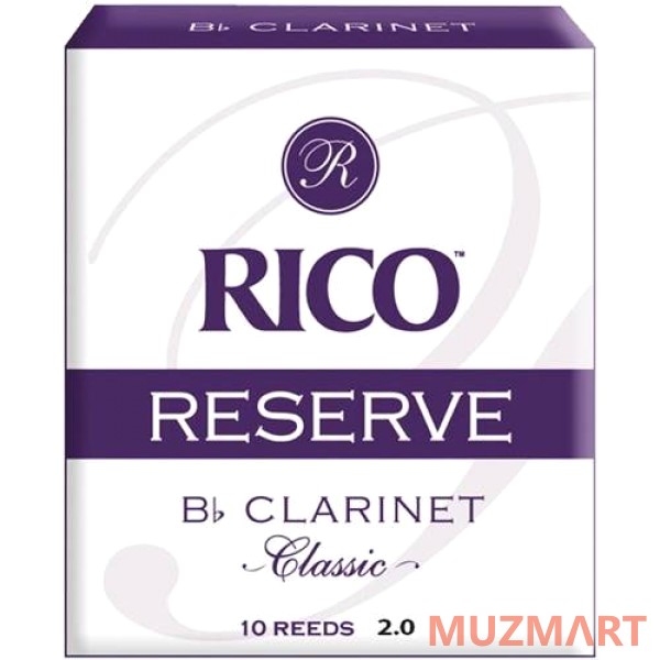Rico RCT1020 Набор тростей для кларнета, серия Reserve Classic