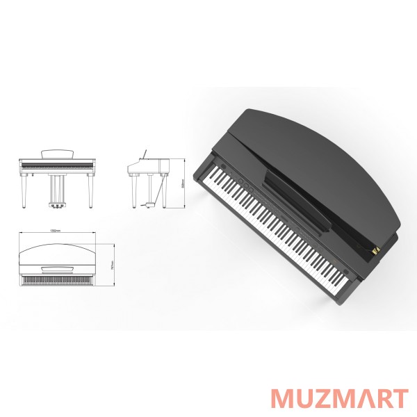 Artesia AG-28F Цифровой кабинетный рояль