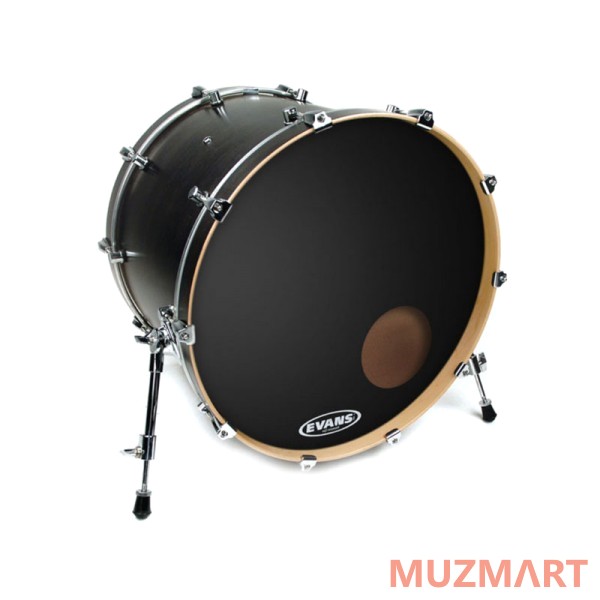 Evans BD22RONX Пластик 22" EQ3 Onyx для бас-барабана резонансный