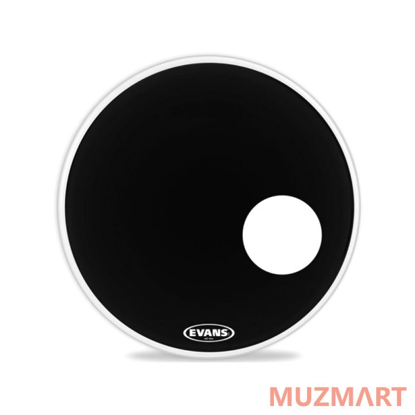Evans BD22RONX Пластик 22" EQ3 Onyx для бас-барабана резонансный