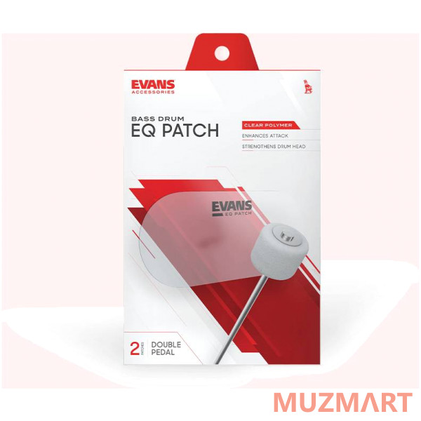 Evans EQPC2 Наклейка для педалей Evans EQ Double