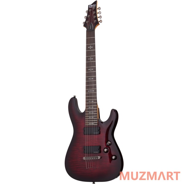 Schecter Demon-7 CRB Электрогитара семиструнная