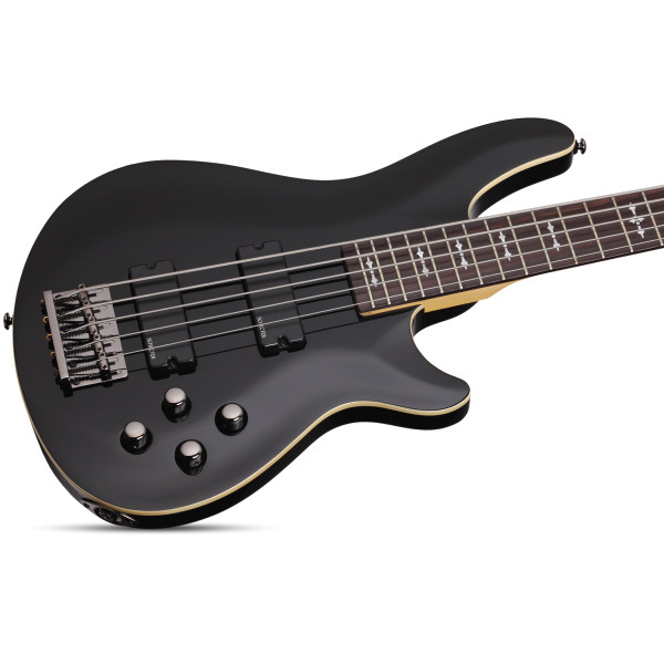 Schecter Omen-5 BLK Бас-гитара пятиструнная