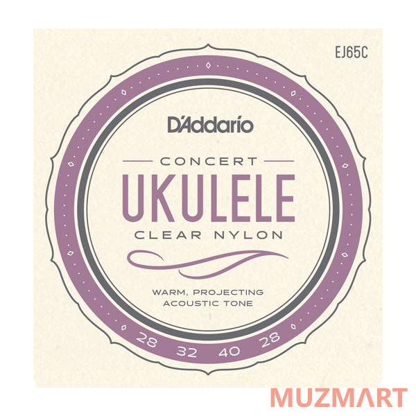 D'Addario EJ65C Струны для укулеле концерт