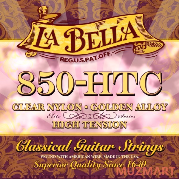 La Bella 850-HTC Струны для классической гитары