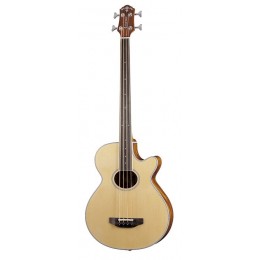 Crafter Ba 400EQ/FL/N Акустическая бас гитара безладовая с чехлом