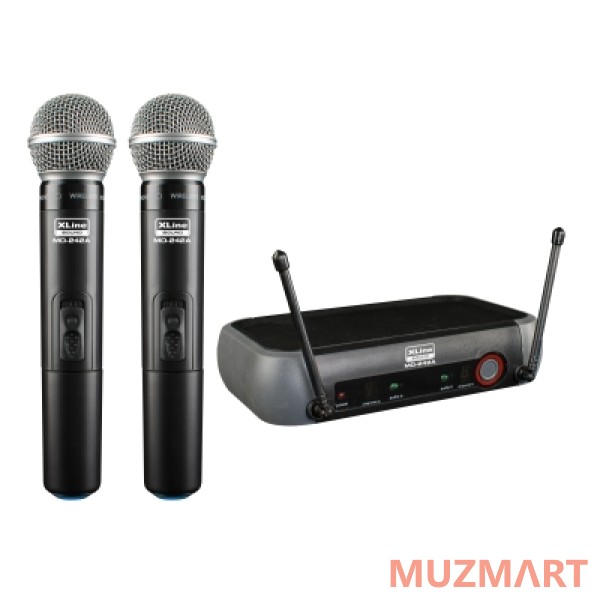 XLine MD-242A Радиосистема c 2-мя ручными передатчиками