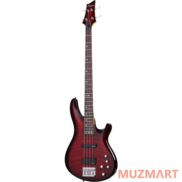 Schecter C-4 DELUXE CRB Бас-гитара