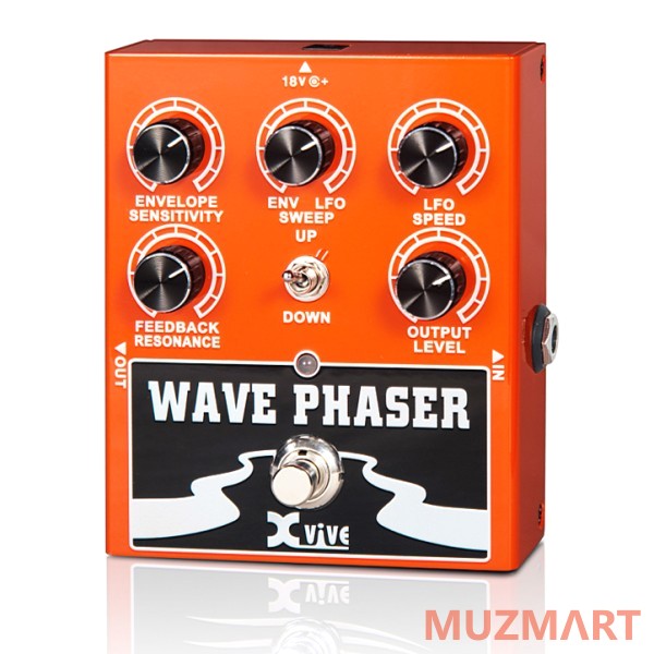 Xvive W1 Wave Phaser Педаль фазер для электро и бас-гитар