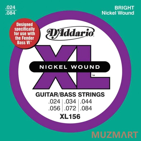 D'Addario XL156 Струны для бас-гитары