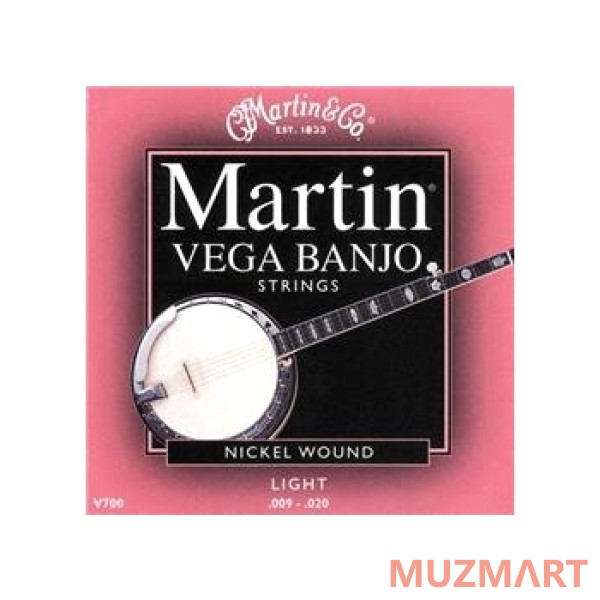 Martin Guitars V700 VEGA BANJO Струны для банджо