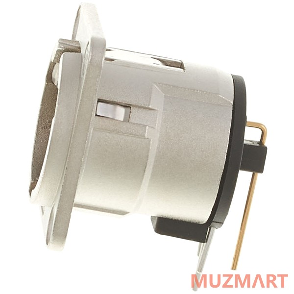 Neutrik NC3MD-H Разъем XLR male панельный, посеребренные контакты