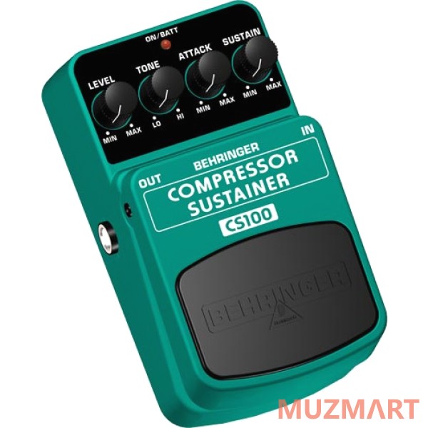 Behringer CS100 Педаль гитарная "Compressor/Sustainer"