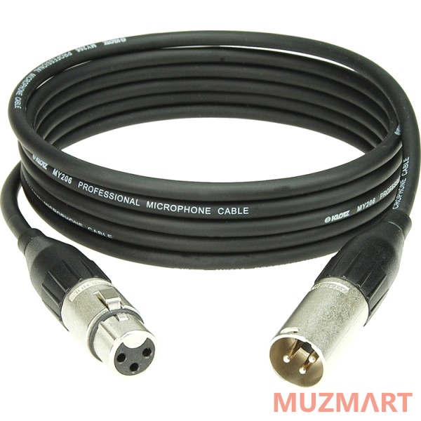 Klotz MB-10 Кабель микрофонный, XLR/XLR, 10м