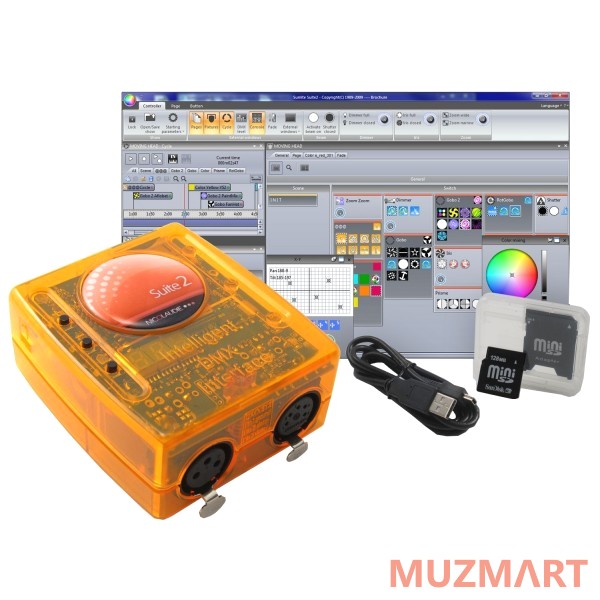 Sunlite SUITE2-FC DMX-Интерфейс с программным обеспечением SUITE