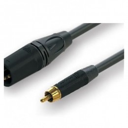 Roxtone GPTC170/1 Кабель RCA - 3P XLR Male, 1м