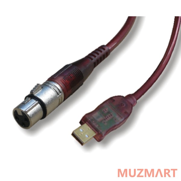 Roxtone USBX200/3 Кабель микрофонный, 3 м