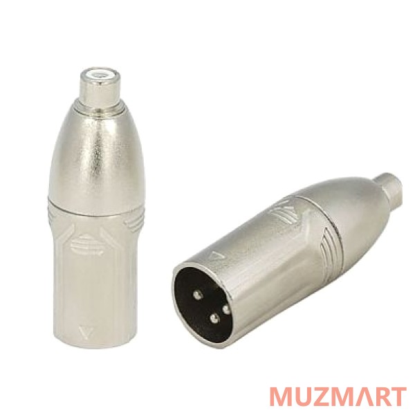 Roxtone RA2XMPF Переходник с RCA на 3-х контактный XLR