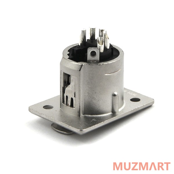 Neutrik NC5FP-1 Разъем панельный XLR 5 контактов