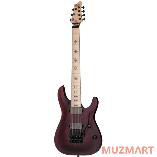 Schecter JEFF LOOMIS-7 FR VRS Электрогитара семиструнная