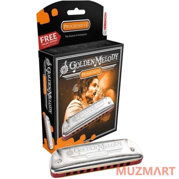 Hohner Golden Melody 542/20 F (M542066X) Губная гармоника с уроками
