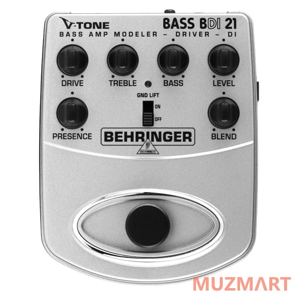 Behringer BDI21 Bass Amp Modeler Эмулятор басовых усилителей