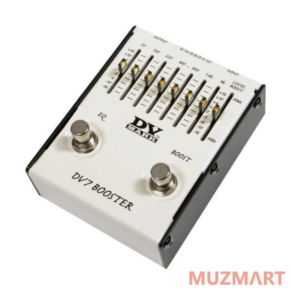 Dv Mark DV7 Booster Гитарная педаль бустер и 7-полосный эквалайзер