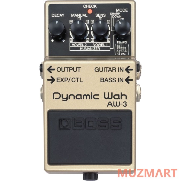 Boss AW-3 Dynamic Wah Педаль для электрогитары Wah