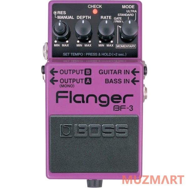 Boss BF-3 Flanger Педаль для электрогитары и бас гитары