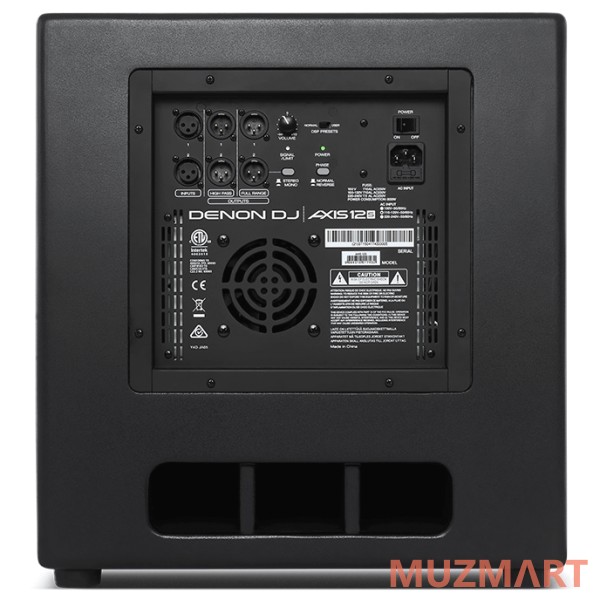 Denon DN-AXIS12S Активный сабвуфер, 12", 1000Вт